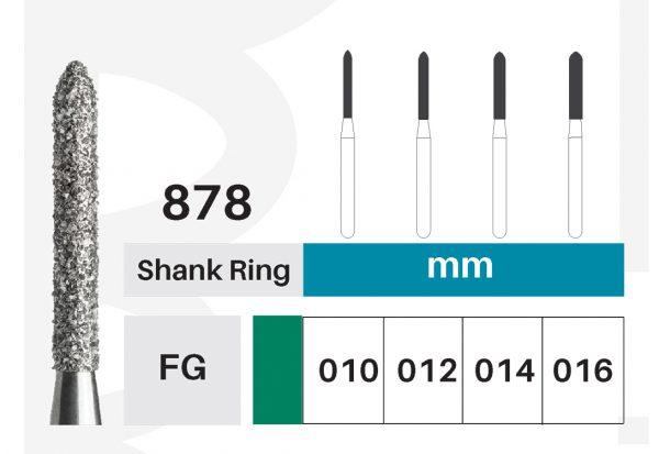 فرز الماسی استوانه ای ته گرد توربین 878