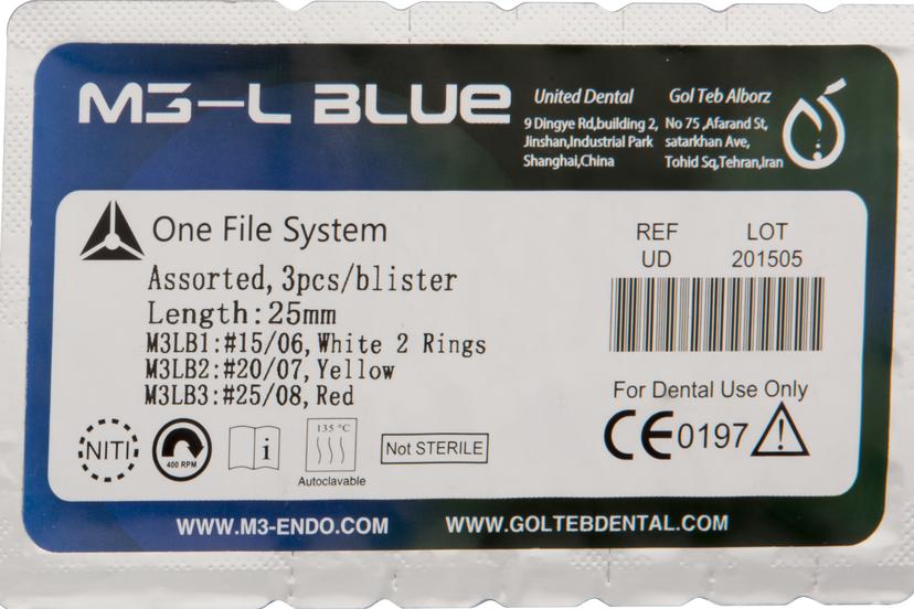 فایل روتاری M3-L Blue