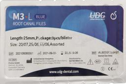 M3 L Blue (Assorted 2018) 25mm