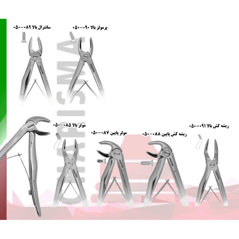 فورسپس فنردار اطفال