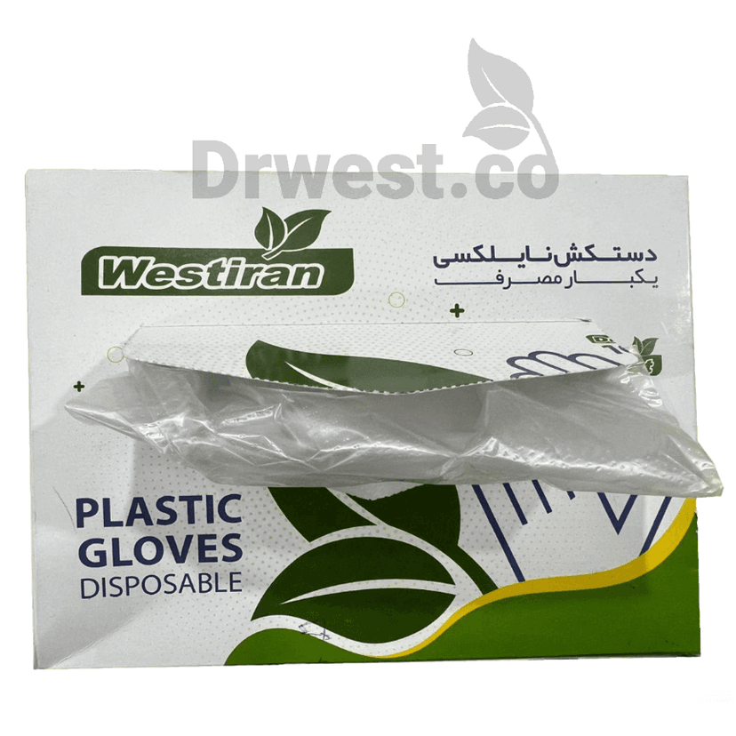 دستکش نایلکسی یکبارمصرف