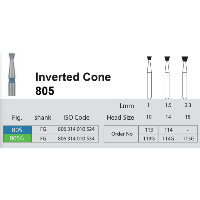 فرز الماسی Inverted Cone 805