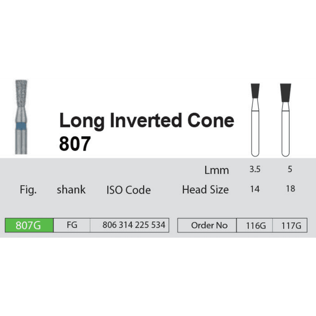 فرز الماسی Long Inverted Cone 807