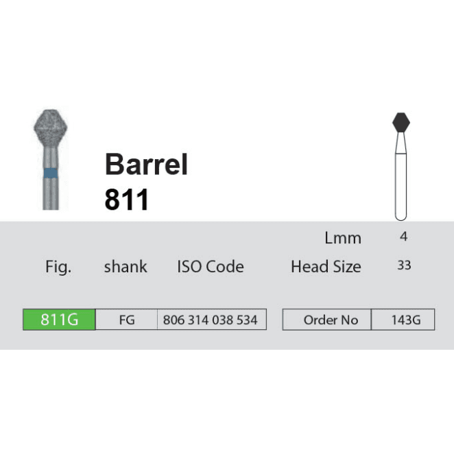 فرز الماسی Barrel 811