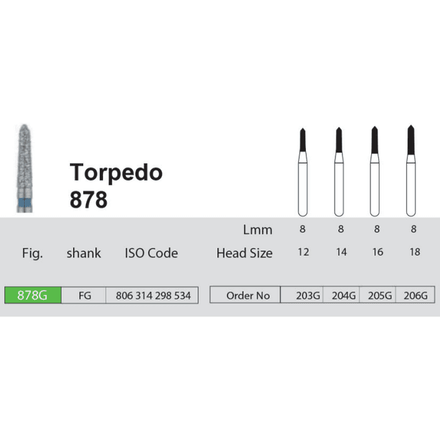 فرز الماسی Torpedo 878