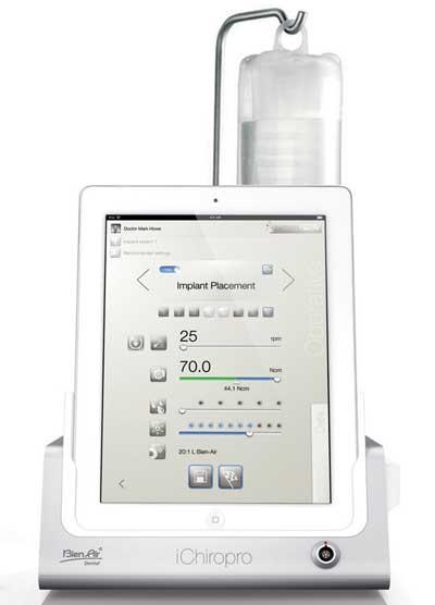 موتور ایمپلنت CHIROPRO I + آنگل 20:1 نوری