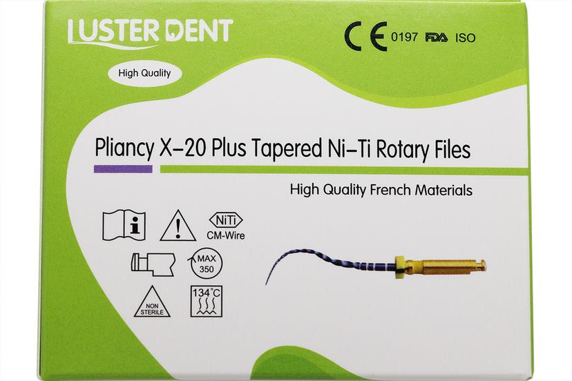 فایل روتاری Pliancy X-20 Plus Tapered Ni-Ti CM-Wire