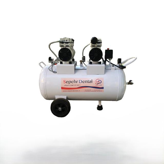 کمپرسور چهار یونیت 100 لیتری سپهر دنتال