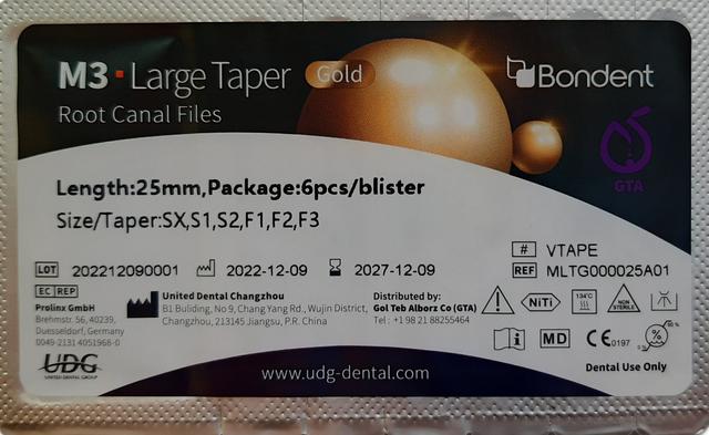 فایل روتاری لارج تیپر آسورت (پروتیپر) 25 میلیمتر