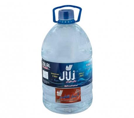 آب مقطر 3 بار تقطیر زلال