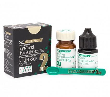 گلاس آینومر ترمیمی لایت کیور 2 GC Gold Label